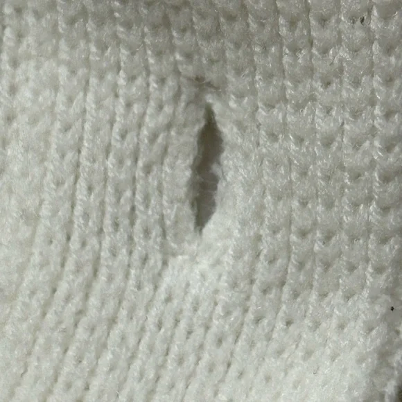 Vtg Sears 1960s Floral Crewel Embroidery Cardigan Pinup Boho Retro Acrylic XL - Picture 7 of 15